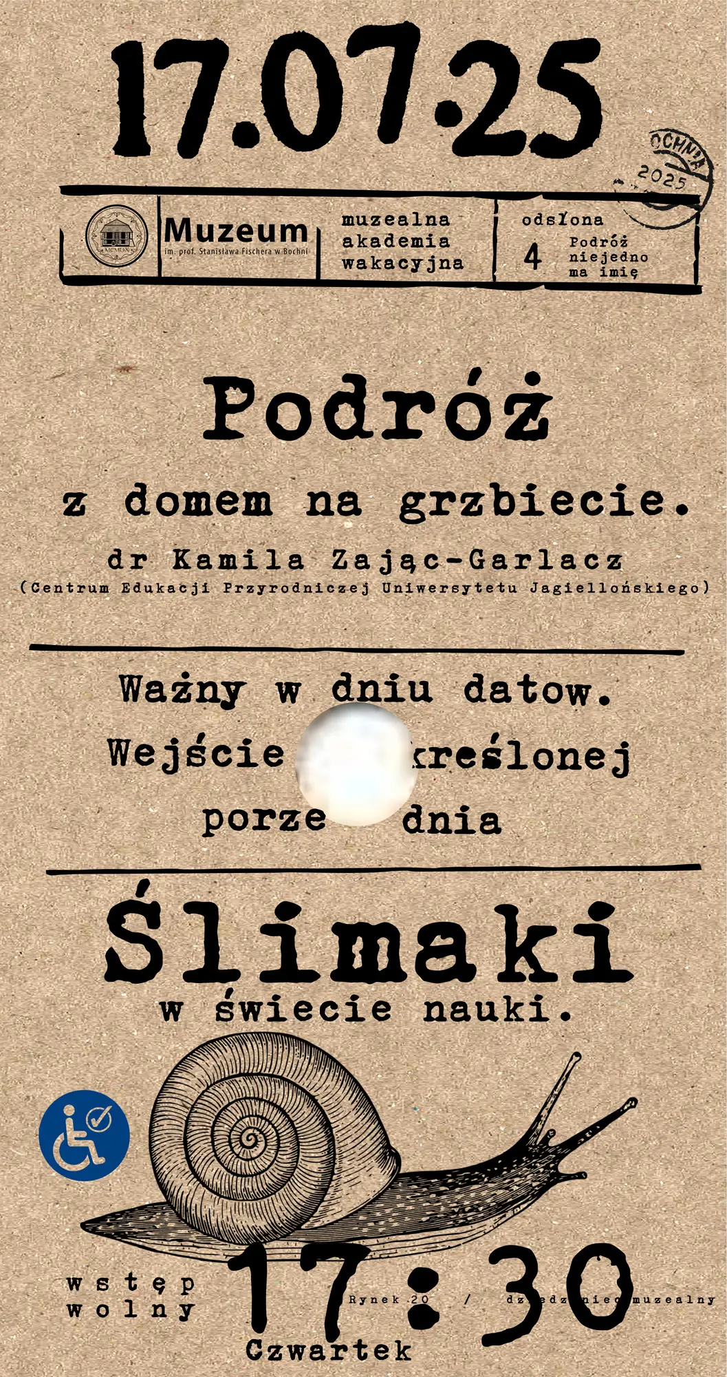 Muzealna Akademia Wakacyjna 2025. Podróż z domem na grzbiecie