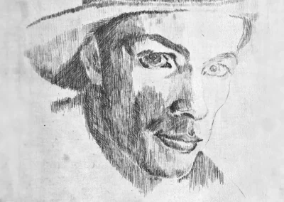 Jarosław Heger (1909-1993) Autoportret