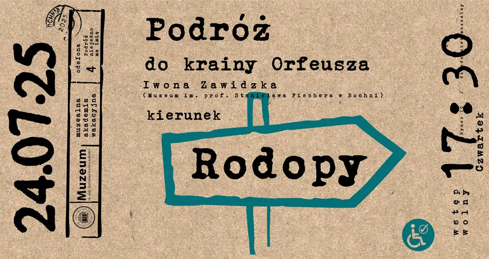 Muzealna Akademia Wakacyjna 2025. Podróż do krainy Orfeusza