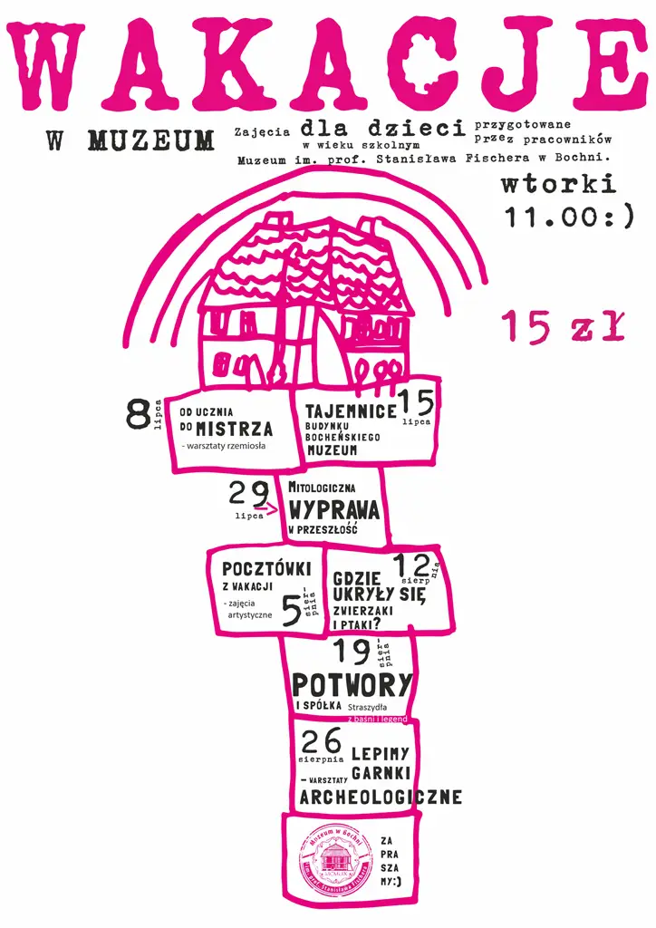 Wakacje w Muzeum im. prof. Stanisława Fischera w Bochni