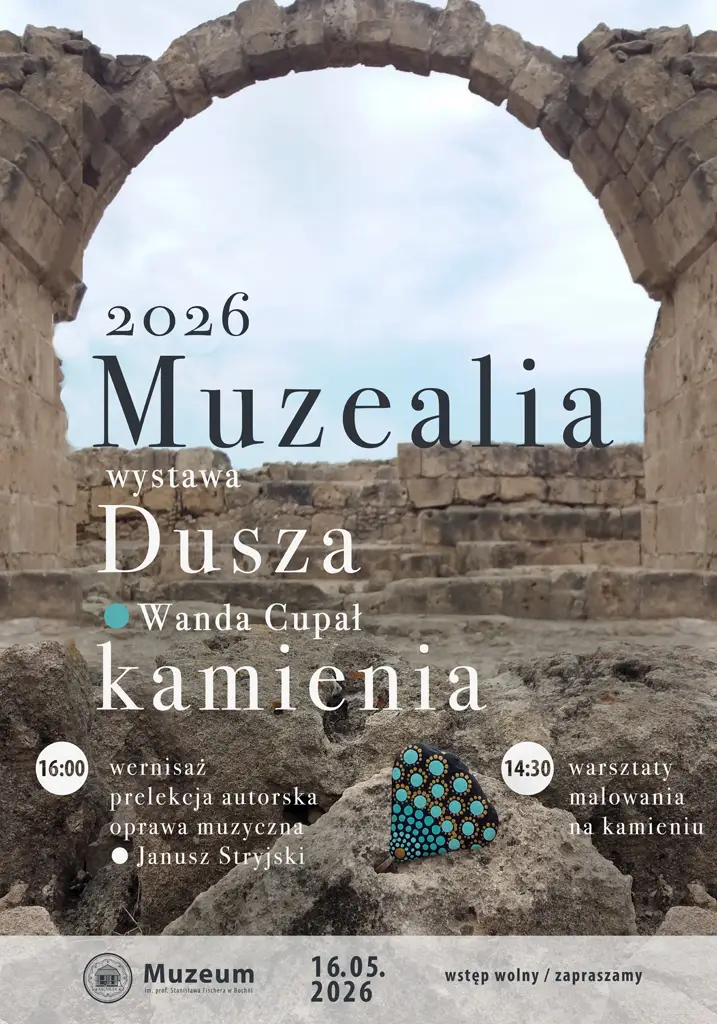 Muzealia 2026, wystawa Wandy Cupał Dusza kamienia
